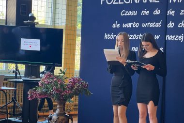 Zdjęcie z galerii Zakończenie roku szkolnego uczniów klasy czwartej Technikum 28.04.2023