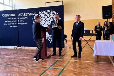 Zdjęcie z galerii Zakończenie roku szkolnego uczniów klasy czwartej Technikum 28.04.2023