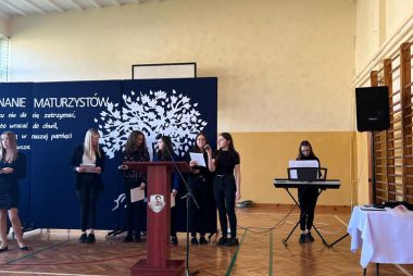 Zdjęcie z galerii Zakończenie roku szkolnego uczniów klasy czwartej Technikum 28.04.2023