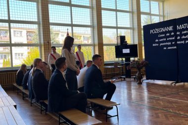 Zdjęcie z galerii Zakończenie roku szkolnego uczniów klasy czwartej Technikum 28.04.2023
