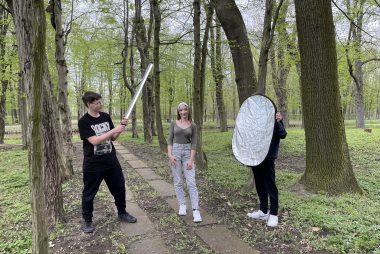Zdjęcie z galerii Zajęcia w Technikum Reklamy 05.04.2024