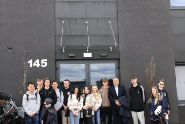 Zdjęcie z galerii Wycieczka zawodowa do firmy VIVENTO -Sękpol  w Gręboszowie 05.04.2024