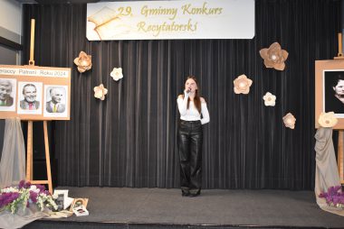 Zdjęcie z galerii Gminny Konkurs Recytatorski im. Marii Kozaczkowej 17.04.2024