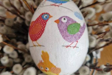 Zdjęcie z galerii Wielkanocne warsztaty rękodzieła decoupage w ZS w Brniu 16.04.2025