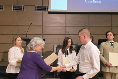 Zdjęcie z galerii Stypendium Prezesa Rady Ministrów dla Bartosza Taraski 27.01.2026