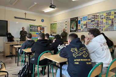 Zdjęcie z galerii Spotkanie z przedstawicielami Wojska Polskiego 26.01.2026