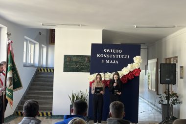 Zdjęcie z galerii Uroczysty apel z okazji Święta Konstytucji 3 Maja 30.04.2026